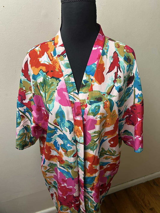 Floral Print Duster
