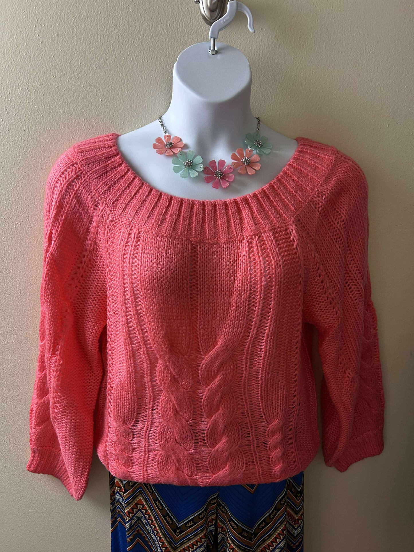 Rose Knit Sweater